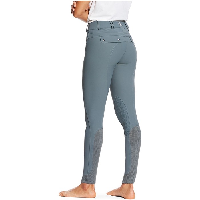 Ariat Womens Tri Factor Grip KP Breeches Weathered Slate